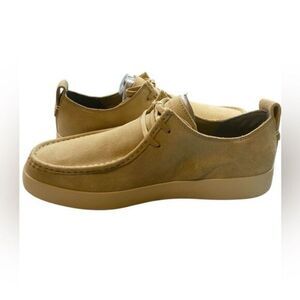 NIB Everlane Men’s Pebble Suede Lace Up The Desert Shoe - Color Sand - Size 11.5